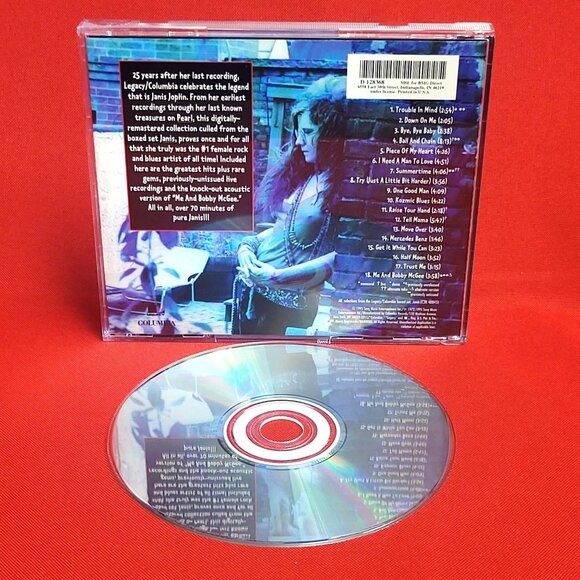 Janis Joplin 18 Essential Songs CD 1995 - Picture 8 of 8